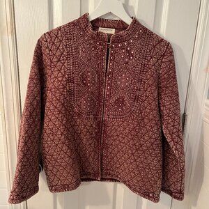 Maison Hotel Camilla Jacket - Amritsar Sangria